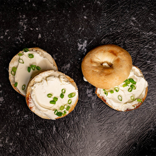 Bagel with cream cheese