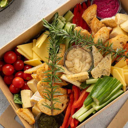 Vegetable and Dips Box